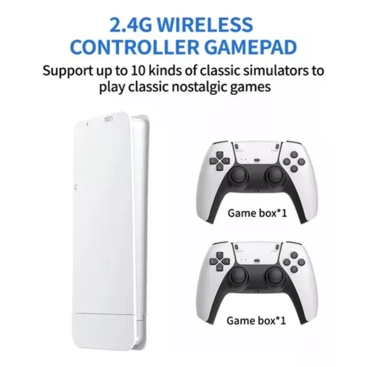 Consola videojuegos 2.4g wireless pd-103